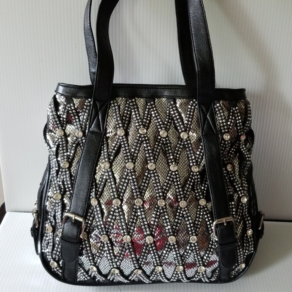 Handbag Warehouse silver bling bag